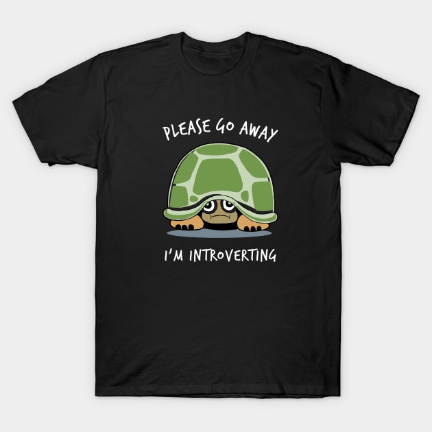 Introverting Turtle T-Shirt by cocojam